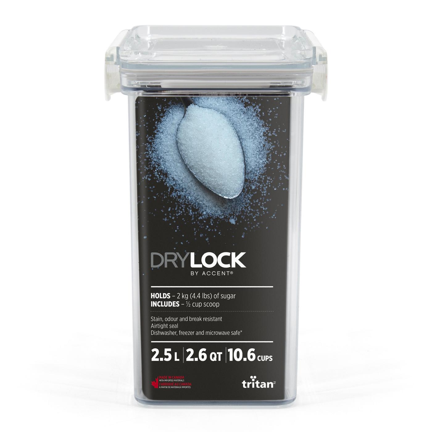 Drylock Tritan Rectangle Food Storage Container; image 1 of 2