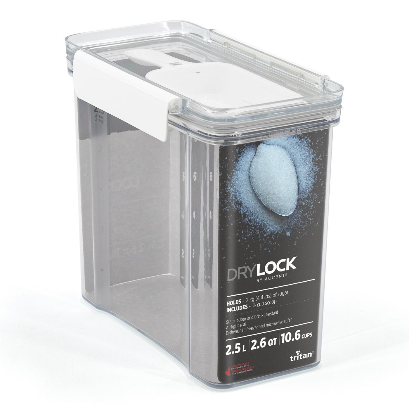 Drylock Tritan Rectangle Food Storage Container; image 2 of 2
