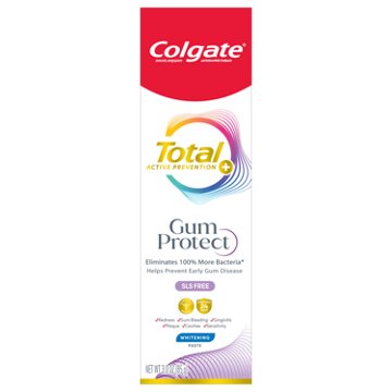 Colgate Total Gum Protect Whitening Toothpaste, 3 oz