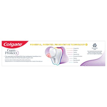 Colgate Total Gum Protect Whitening Toothpaste, 3 oz