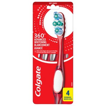 Colgate 360 Advanced Optic White Soft Souple Toothbrush