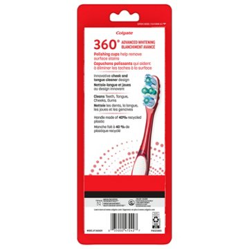 Colgate 360 Advanced Optic White Soft Souple Toothbrush