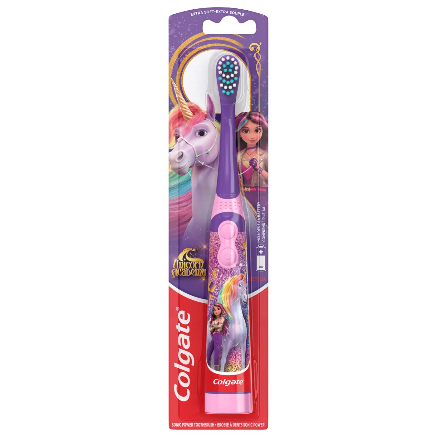 Colgate Unicorn Academy Extra Soft Sonic Power Toothbrush; image 1 of 3