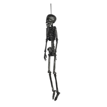 Destination Holiday Hanging Halloween Skeleton - Silver