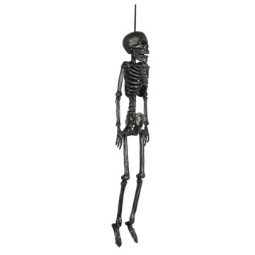 Destination Holiday Hanging Halloween Skeleton - Silver