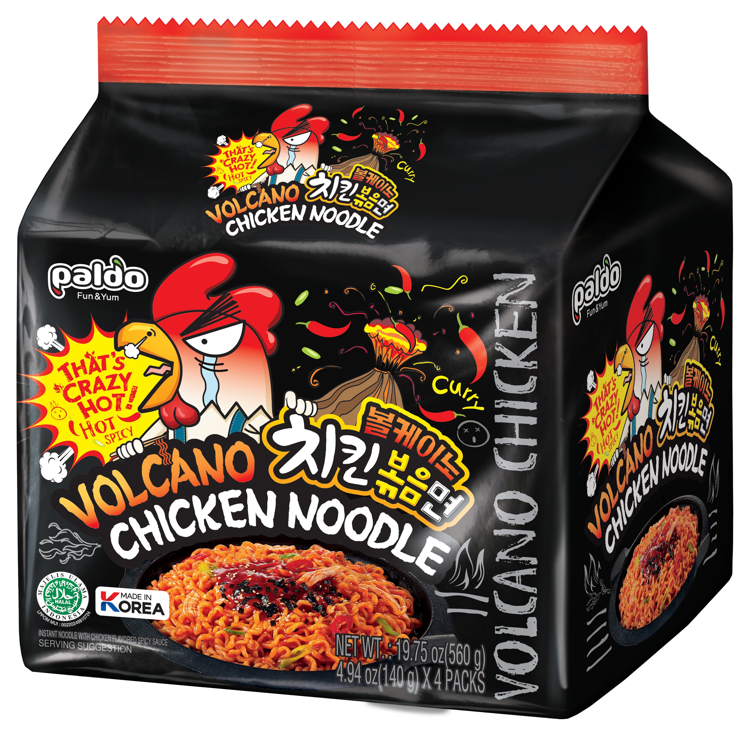洋楽 Tom Joad Oi Picante Paldo Volcano Chicken Instant Noodles Packs, 4 ct | Low Prices
