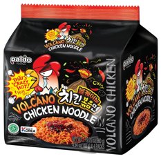 Paldo Volcano Chicken Instant Noodles Packs, 4 ct | Low Prices