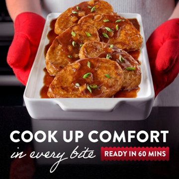 Stouffer's Salisbury Steaks Frozen Meal - Family Size