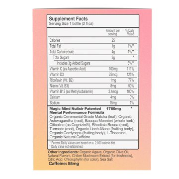 Magic Mind Mental Performance Elixir 4 pk Bottles