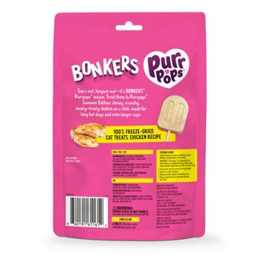 Bonkers Purr Pops - Chicky Licks Chicken Flavor