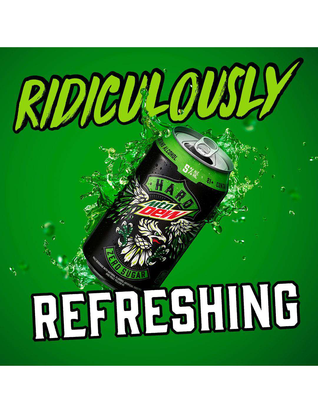 Hard Mountain Dew Mix Pack Alcoholc Beverage 12 pk Cans; image 5 of 6