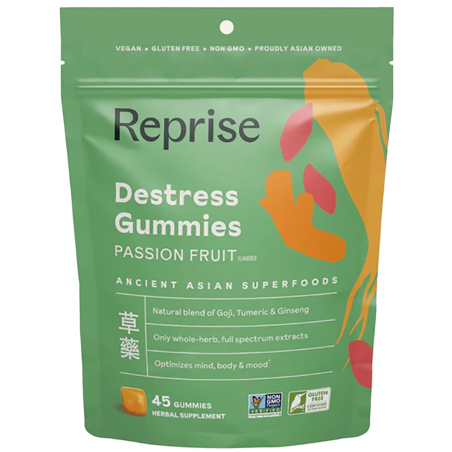 Reprise De-Stress Gummies - Passionfruit, 45 ct | Central Market ...