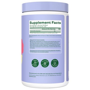 Bloom Creatine Monohydrate - Raspberry Lemon