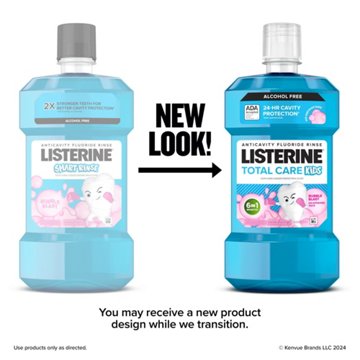 Listerine Total Care Kids Bubble Blast, 16.9 oz