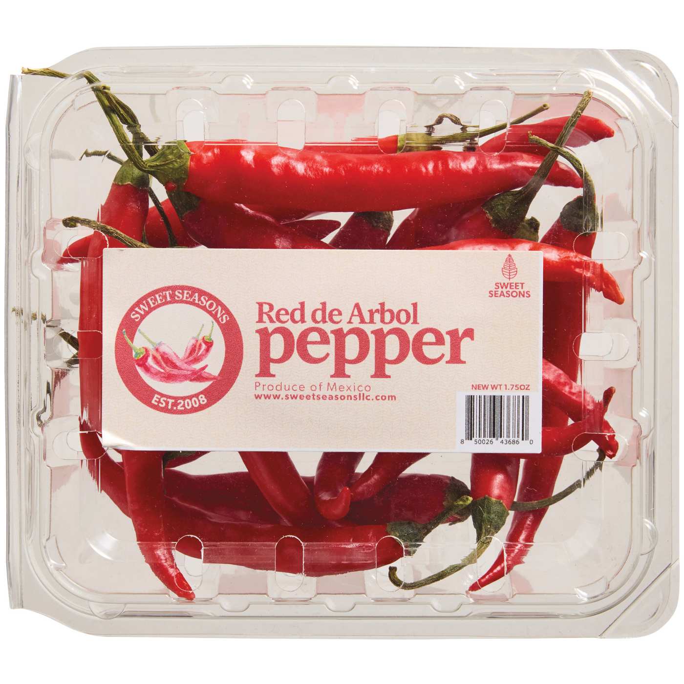 Fresh Red de Arbol Peppers; image 1 of 2