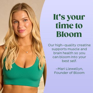 Bloom Creatine Monohydrate - Unflavored