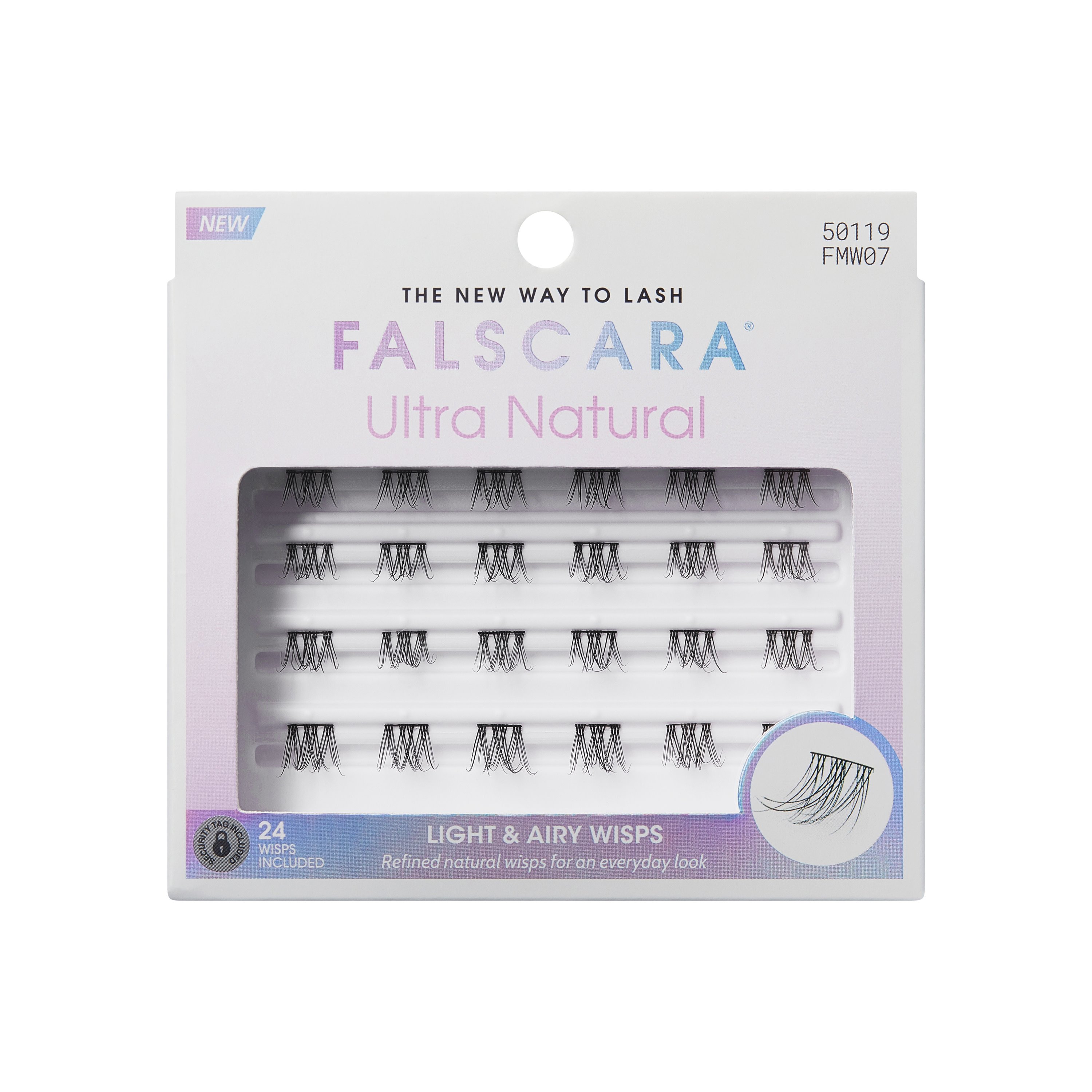 KISS Falscara Ultra Natural Lashes - Light & Airy Wisps - Shop False ...