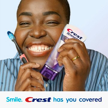 Crest 3D White Brilliance Deep Stain Remover Daily Toothpaste, 2.1 oz