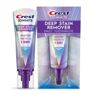 Crest 3D White Stain Remover Daily Toothpaste Dazzling Mint