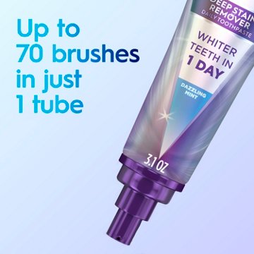 Crest 3D White Stain Remover Daily Toothpaste Dazzling Mint