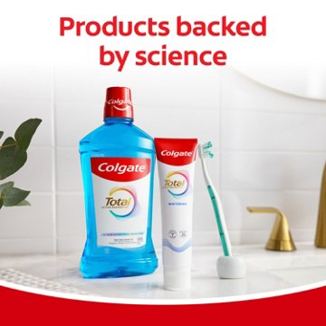 Colgate Total Foaming Clean Medium Toothbrush 2 Count
