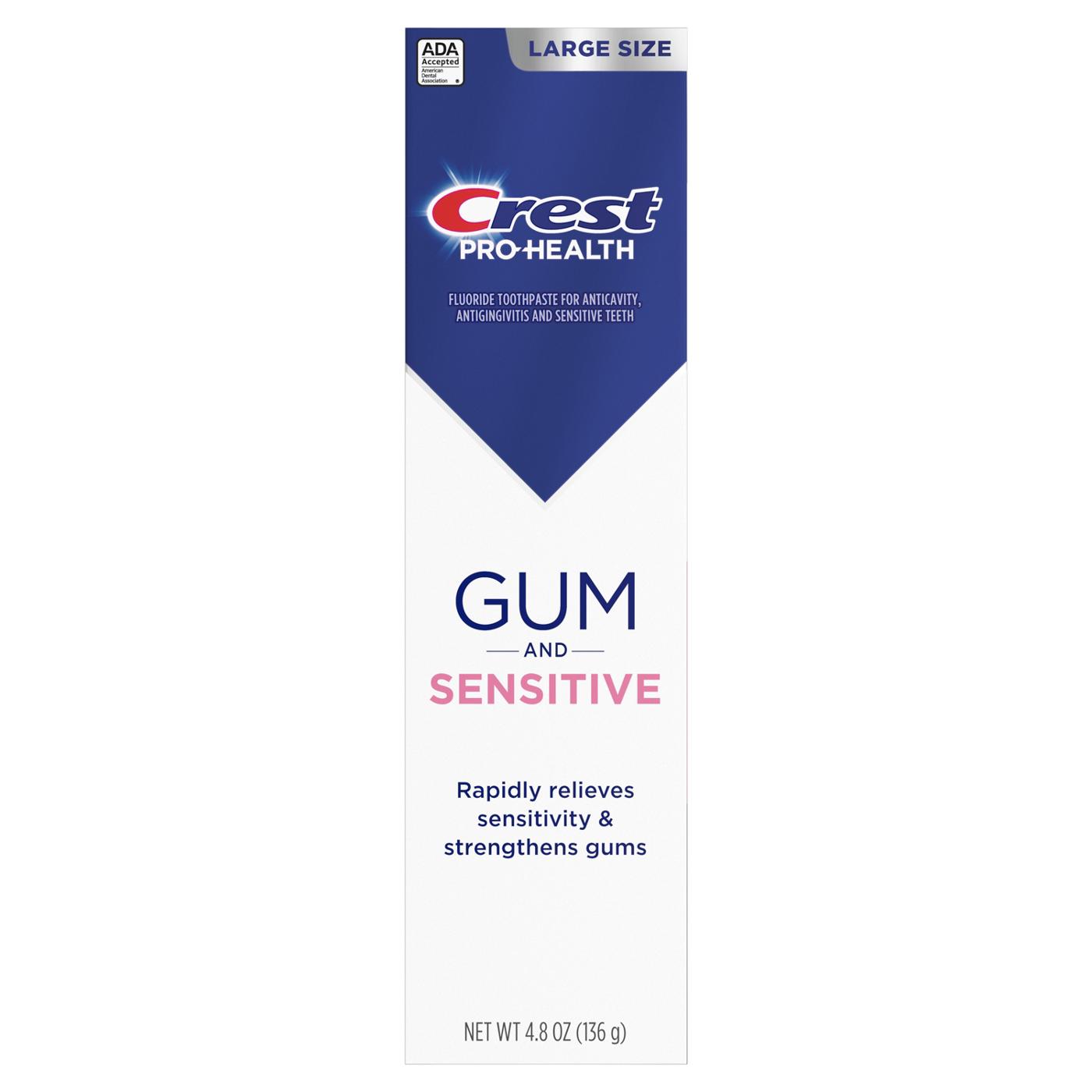 Crest Pro-Health Gum and Sensitive Toothpaste; image 7 of 9