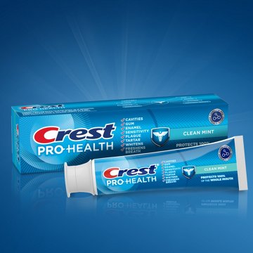 Crest Pro-Health Toothpaste - Clean Mint, 4.3 oz Tubes