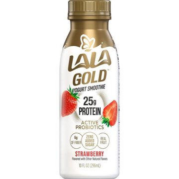 LALA Gold 25g Protein Yogurt Drink - Strawberry, 10 oz
