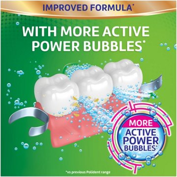 Polident 3 Minute Antibacterial Dental Appliance Cleanser Tablets, 30 ct