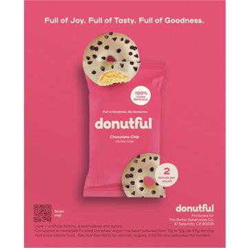 Donutful Chocolate Chip Mini Donuts Pouches