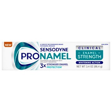 Sensodyne Pronamel Clinical Enamel Strength Toothpaste, Whitening 