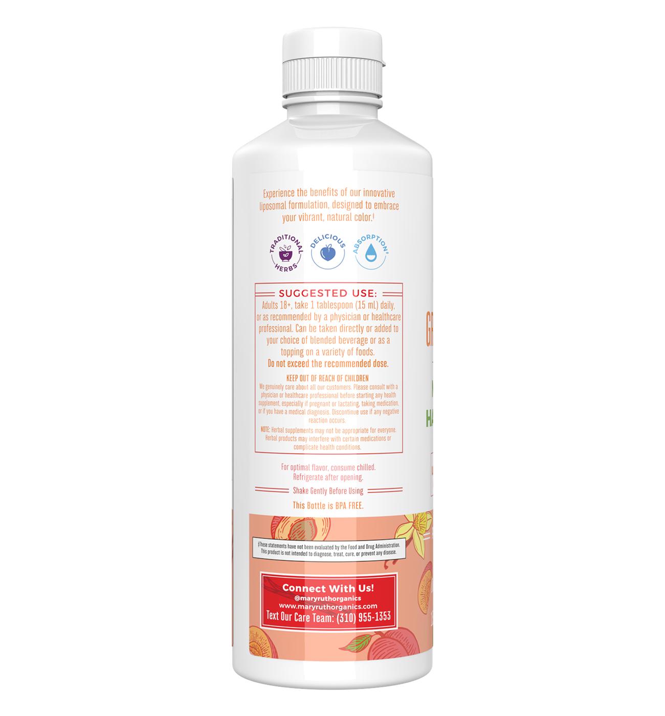 liposomal glutathione grey hair Mary Ruth's Gray Guard Natural Color Liquid Supplement - Peach Vanilla Liposomal Glutathione Softgels – Gold