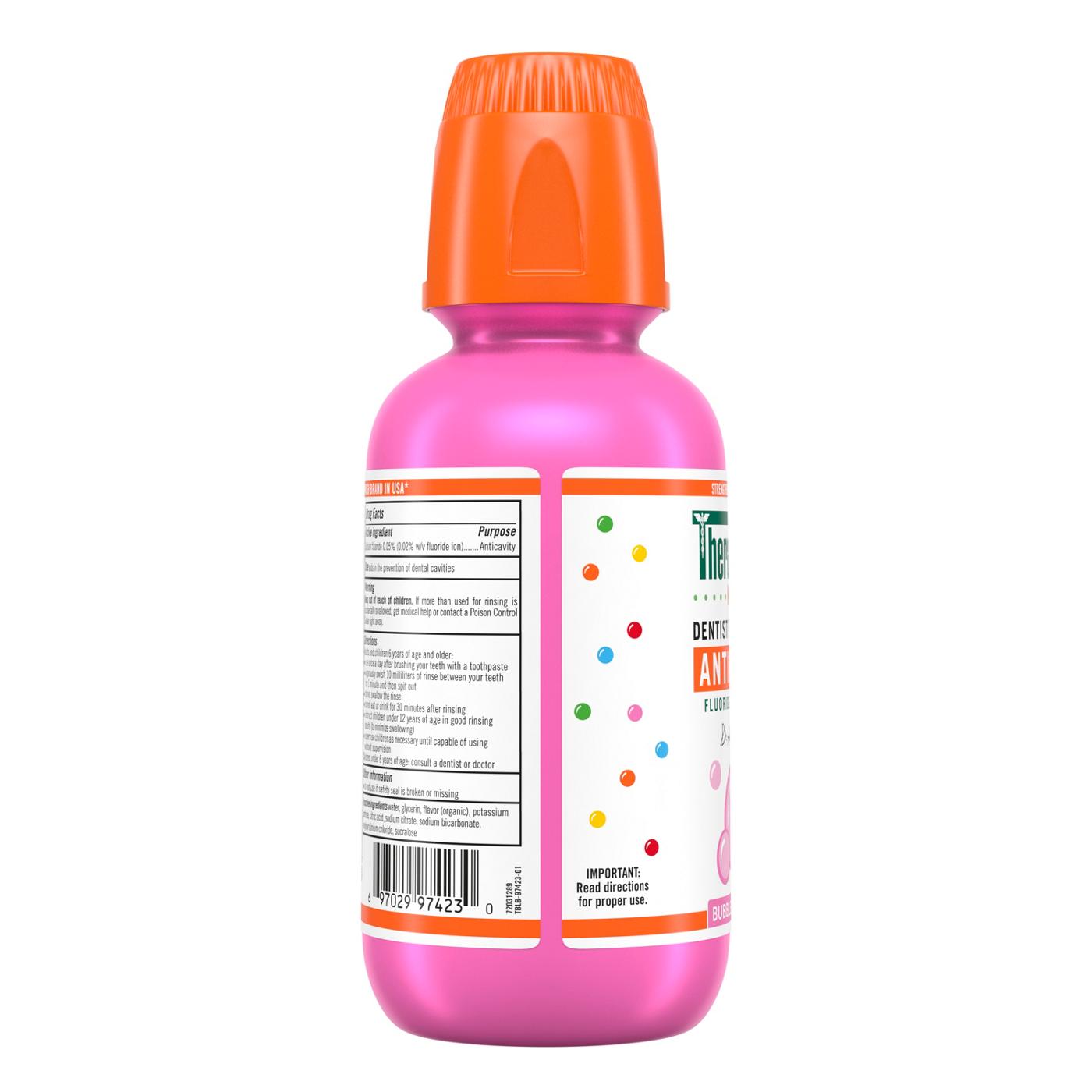 Therabreath For Kids Anti Cavity Oral Rinse Bubblegum; image 14 of 14