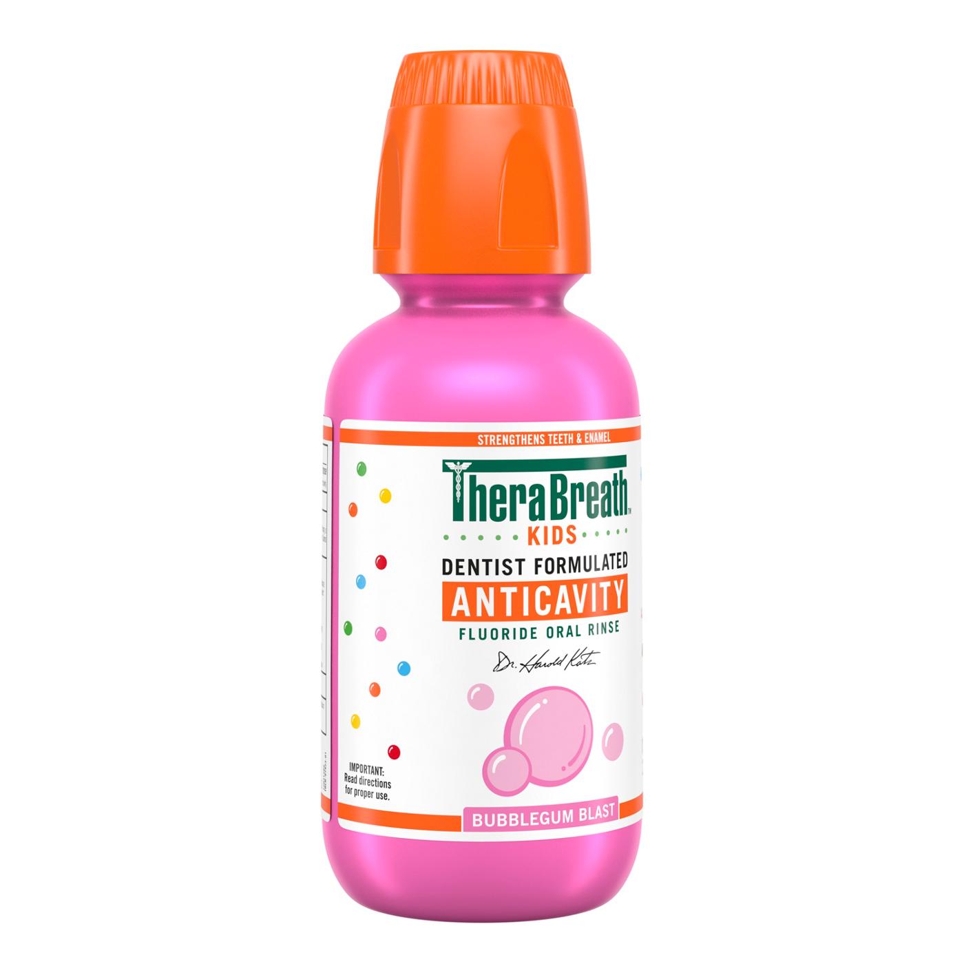 Therabreath For Kids Anti Cavity Oral Rinse Bubblegum; image 5 of 14