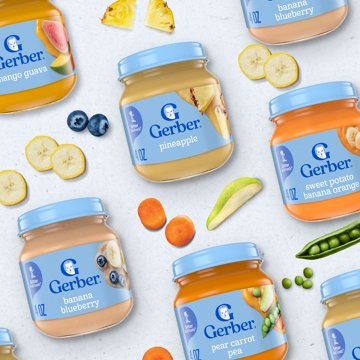 Gerber Stage 2 Baby Food - Mango Guava, 4 oz
