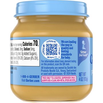 Gerber Stage 2 Baby Food - Pineapple, 4 oz