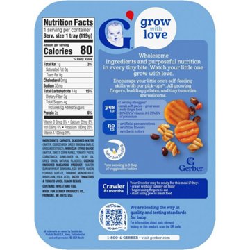 Gerber Pick-Ups Mild Mexican Style Pasta, 5.8 oz