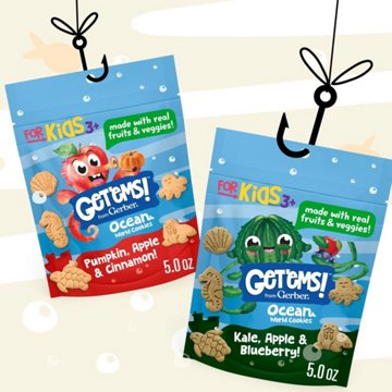 Get'ems Ocean World Cookies - Pumpkin Apple & Cinnamon