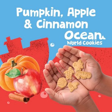 Get'ems Ocean World Cookies - Pumpkin Apple & Cinnamon