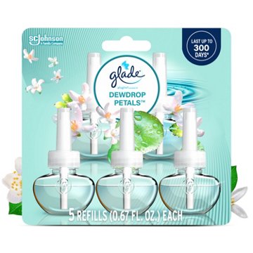 Glade Glade Plug In Scented Oil Refill - Dewdrop Petals - 3.35 oz