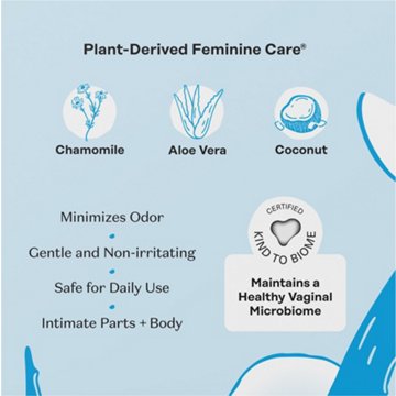 The Honey Pot Travel Size Sensitive Intimate Wipes, 15 ct