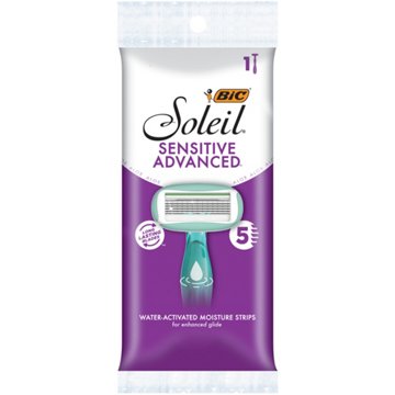 BIC Travel Size Soleil Sensitive Advanced Disposable Razor