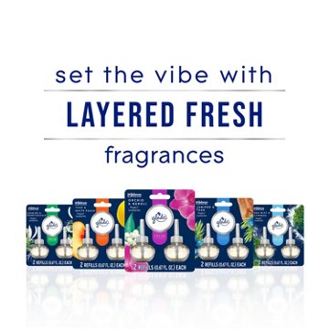 Glade Plug In Scented Oil - Fresh Jasmine & Honeysuckle - 3.35 oz