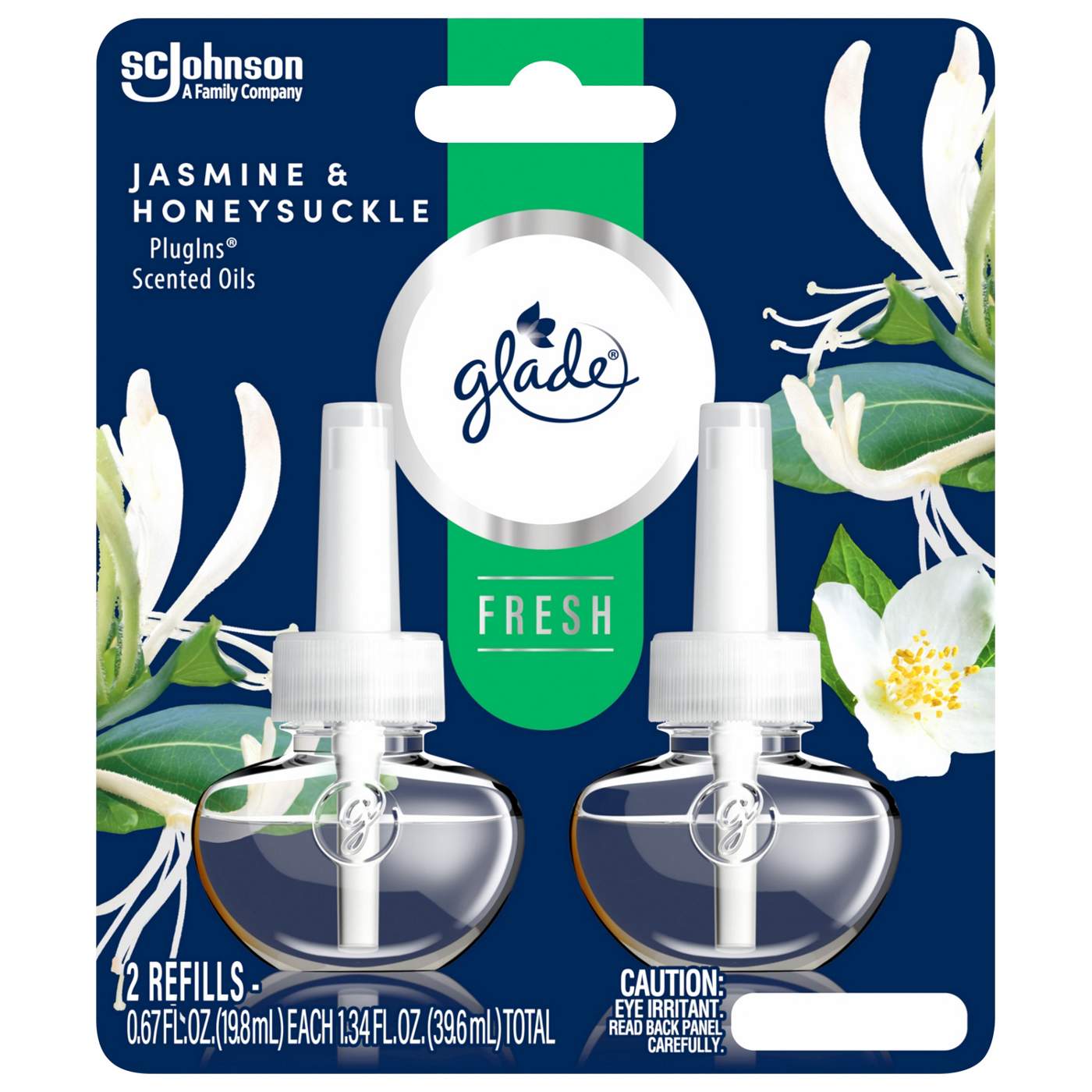 Glade Plug In Scented Oil - Fresh Jasmine & Honeysuckle - 1.34 oz; image 1 of 7