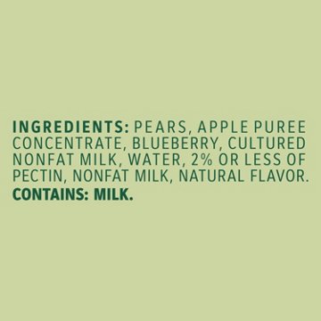 Outshine Fruit & Yogurt Smoothies - Blueberry Pear, 3.5 oz Pouches