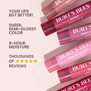 Burt's Bees Tinted Lip Balm - Magnolia