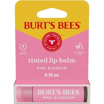 Burt's Bees Tinted Lip Balm - Pink Blossom