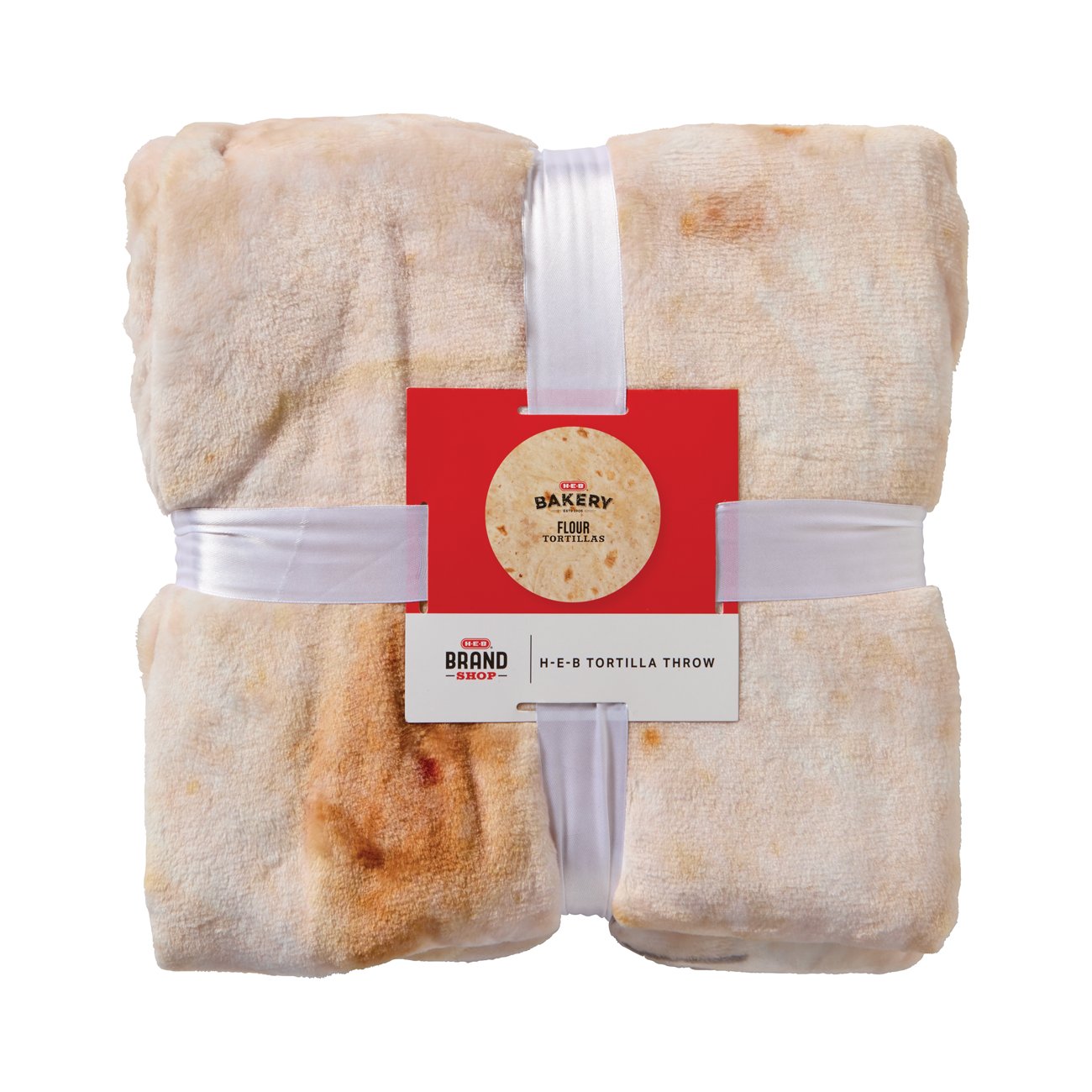 H-E-B Brand Shop Bakery Flour Tortilla Throw Blanket - Shop Seasonal decor at H-E-B