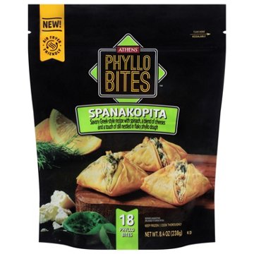 Athens Spanakopita Phyllo Bites, 18 ct