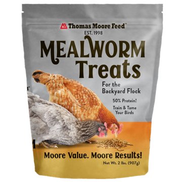Thomas Moore Feed Mealworm Treats, 2 lbs